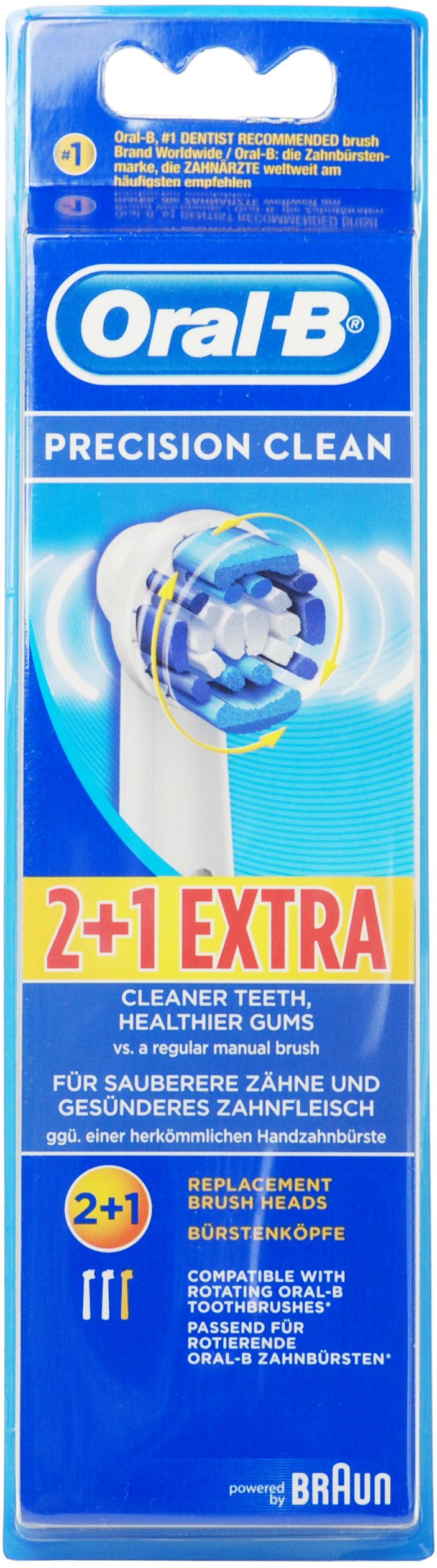 Oral-B Precision Clean Replacement Heads 3 As 2 - image